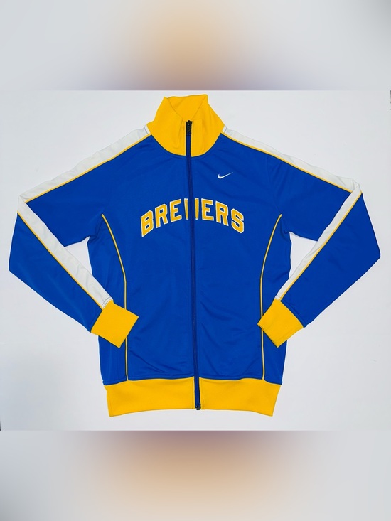 Nike Other - Nike Milwaukee Brewers Full Zip Track Jacket